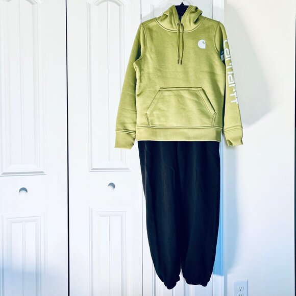 Carhartt Long Sleeve Graphic Hoodie in Green (XS to S) New with Tag - Picture 14 of 14